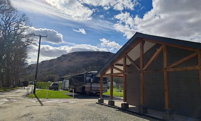 New Shower Block  Hardstanding Pitches